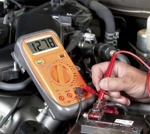 بررسی سلامت باطری بعد از نصب در محل در ساری